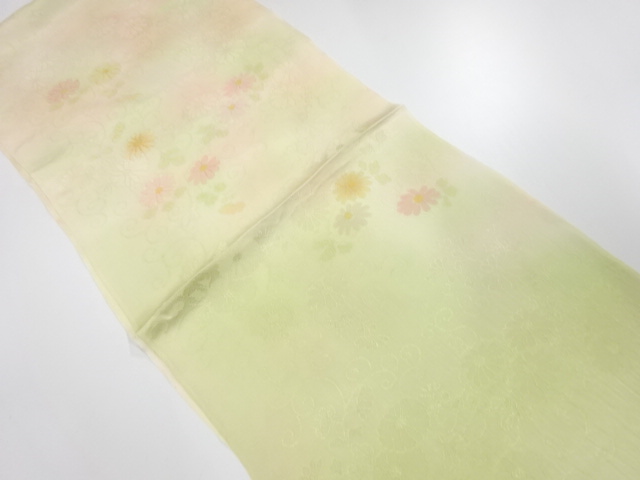 未使用品　正絹　帯揚げ